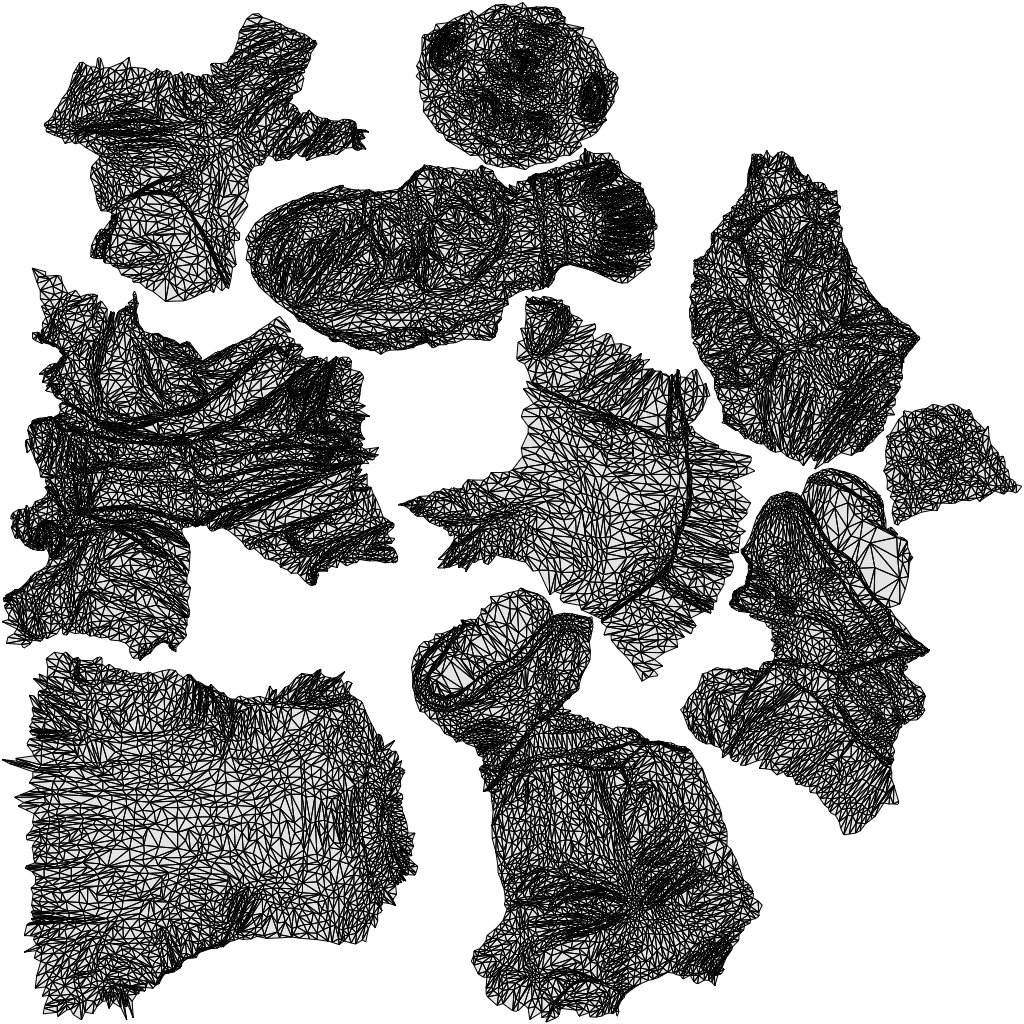 3D people model senior man business sitting, scanned human for 3ds Max rendering, wireframe top-down view