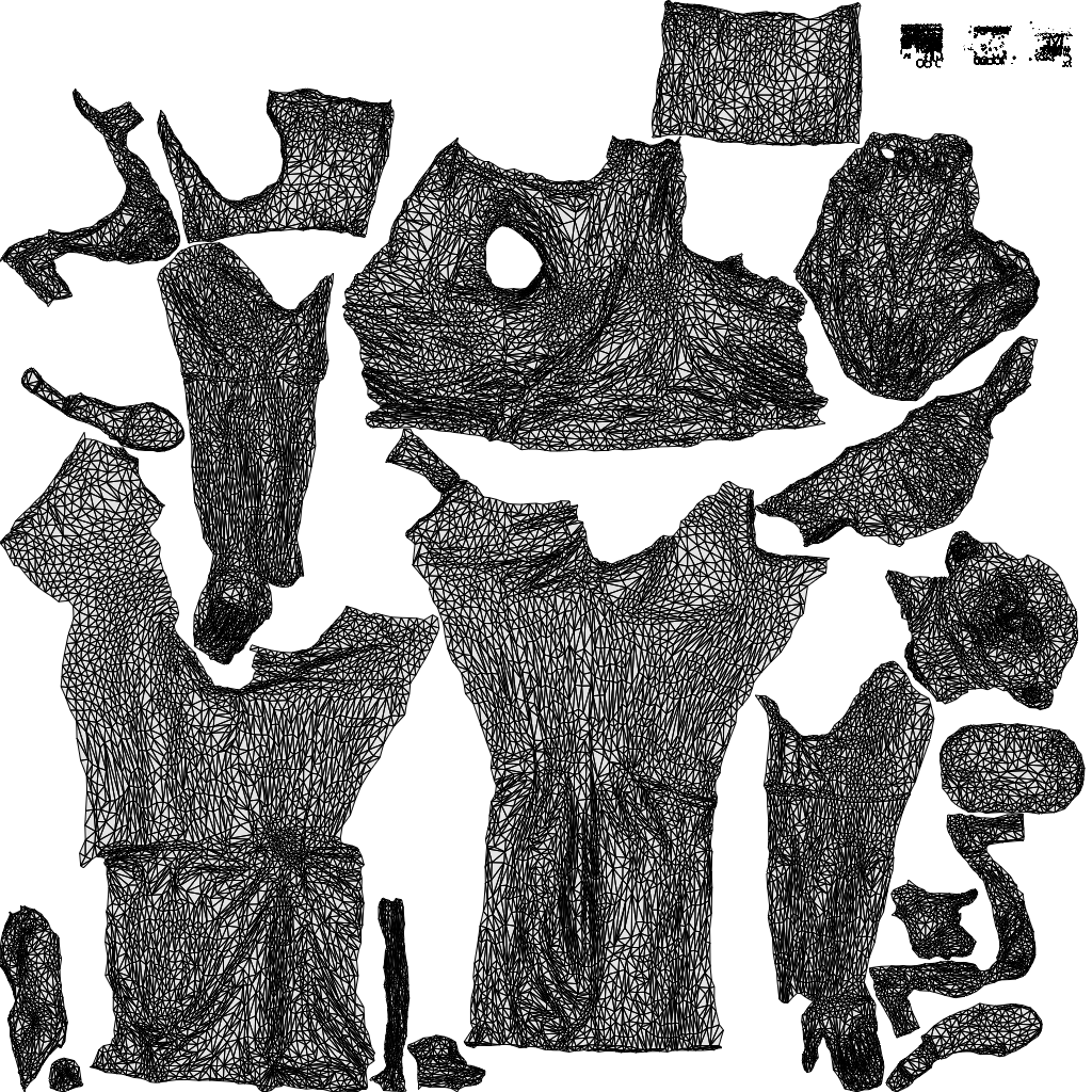 scanned 3D woman casual cycling, photogrammetry people for Enscape and V-Ray, wireframe top-down view