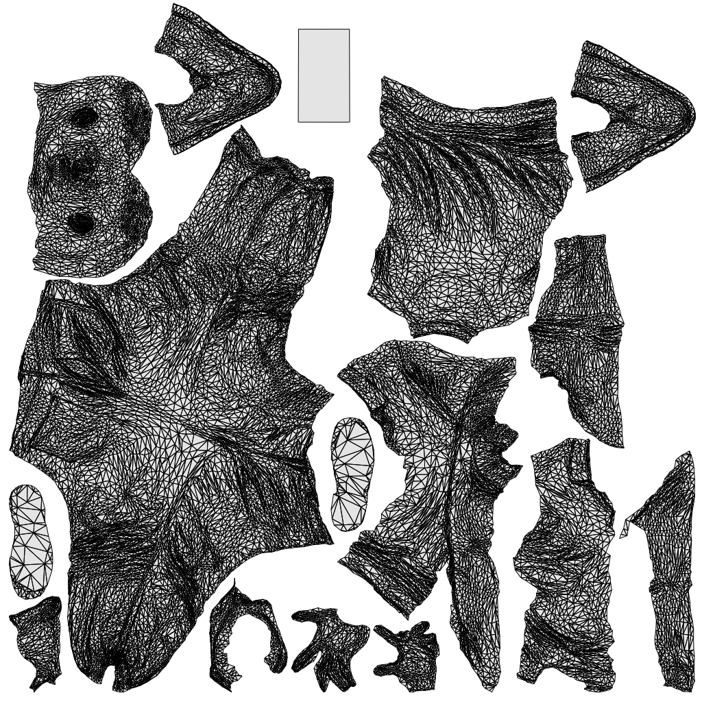 photogrammetry 3D man casual standing, realistic human model archviz FBX, wireframe top-down view