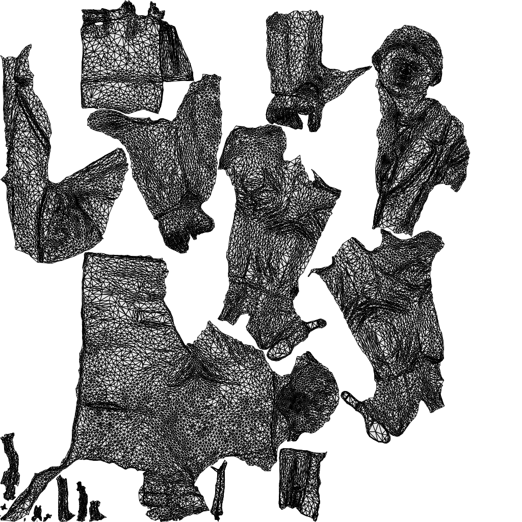 realistic 3D people woman business cycling, render-ready for V-Ray and Corona, FBX OBJ, wireframe top-down view