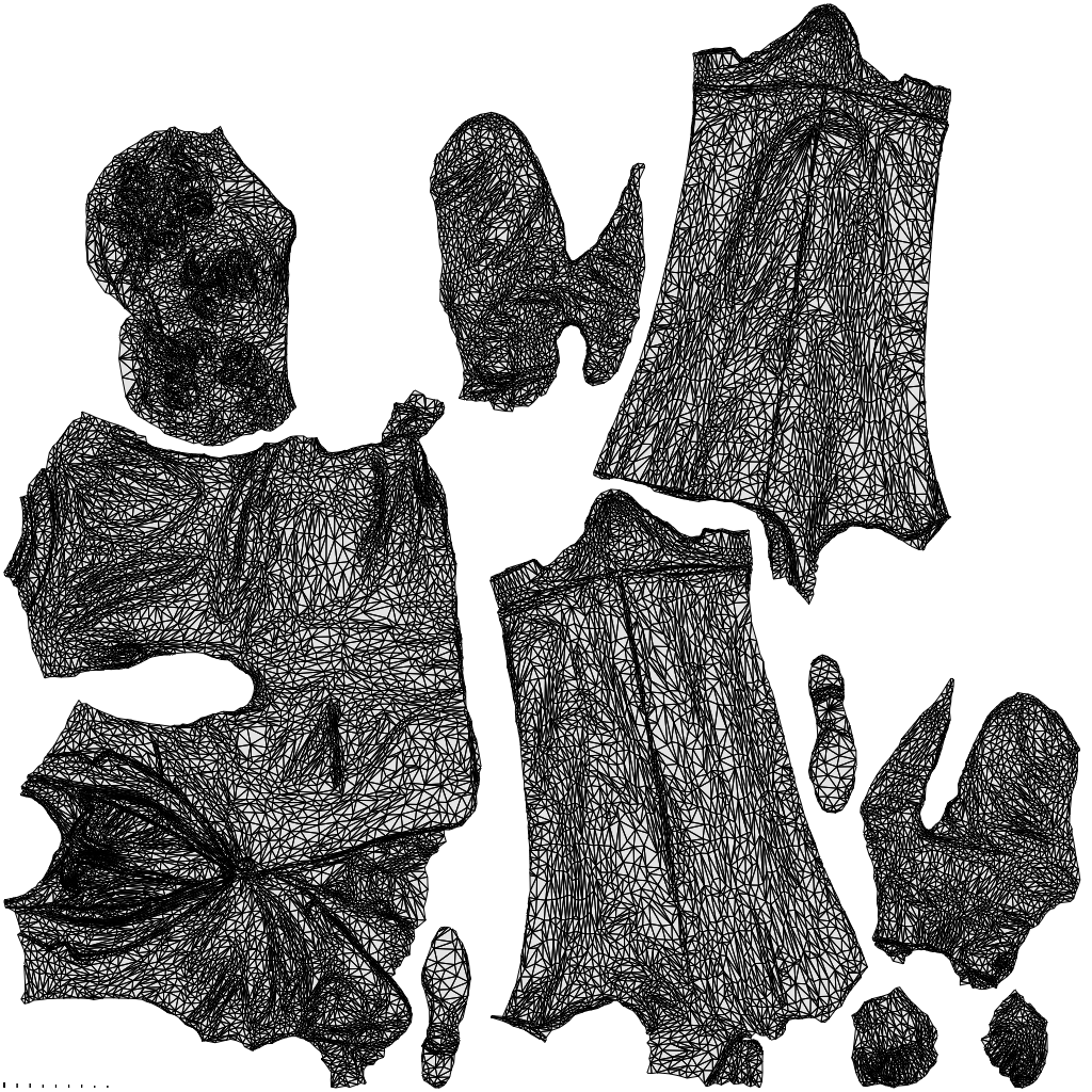 3D scanned man business, photorealistic archviz people for Enscape and SketchUp, wireframe back view