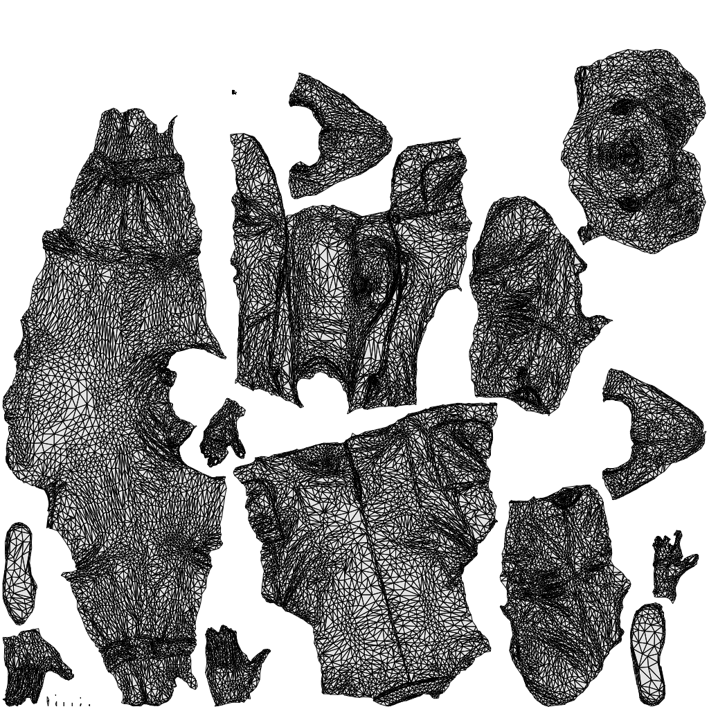 photogrammetry 3D man business, realistic human model archviz FBX, wireframe top-down view