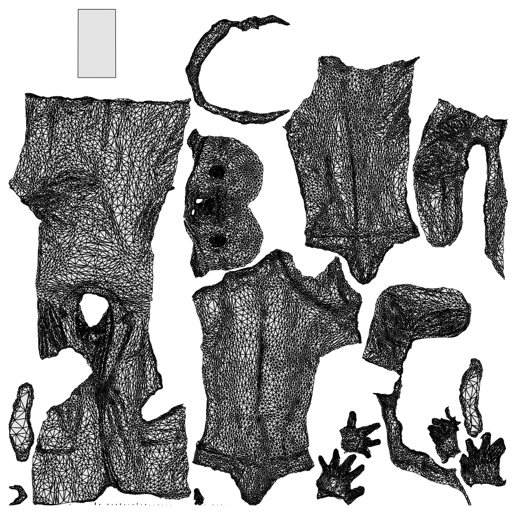 photogrammetry 3D man business, realistic human model archviz FBX, wireframe top-down view