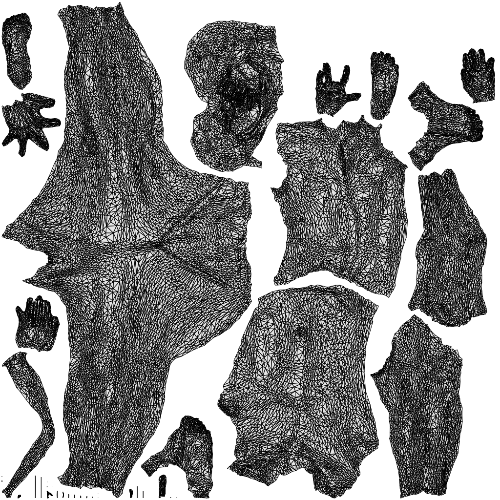 realistic 3D people man sport pool, render-ready for V-Ray and Corona, FBX OBJ, wireframe top-down view