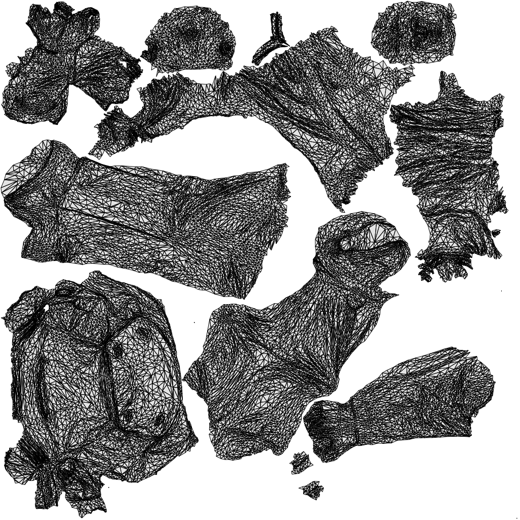 scanned 3D man casual cycling, photogrammetry people for Enscape and V-Ray, wireframe top-down view