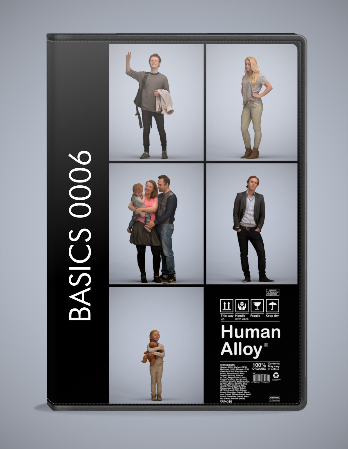 5x 3D People for Archviz | Basics_0006 - Standing – HumanAlloy