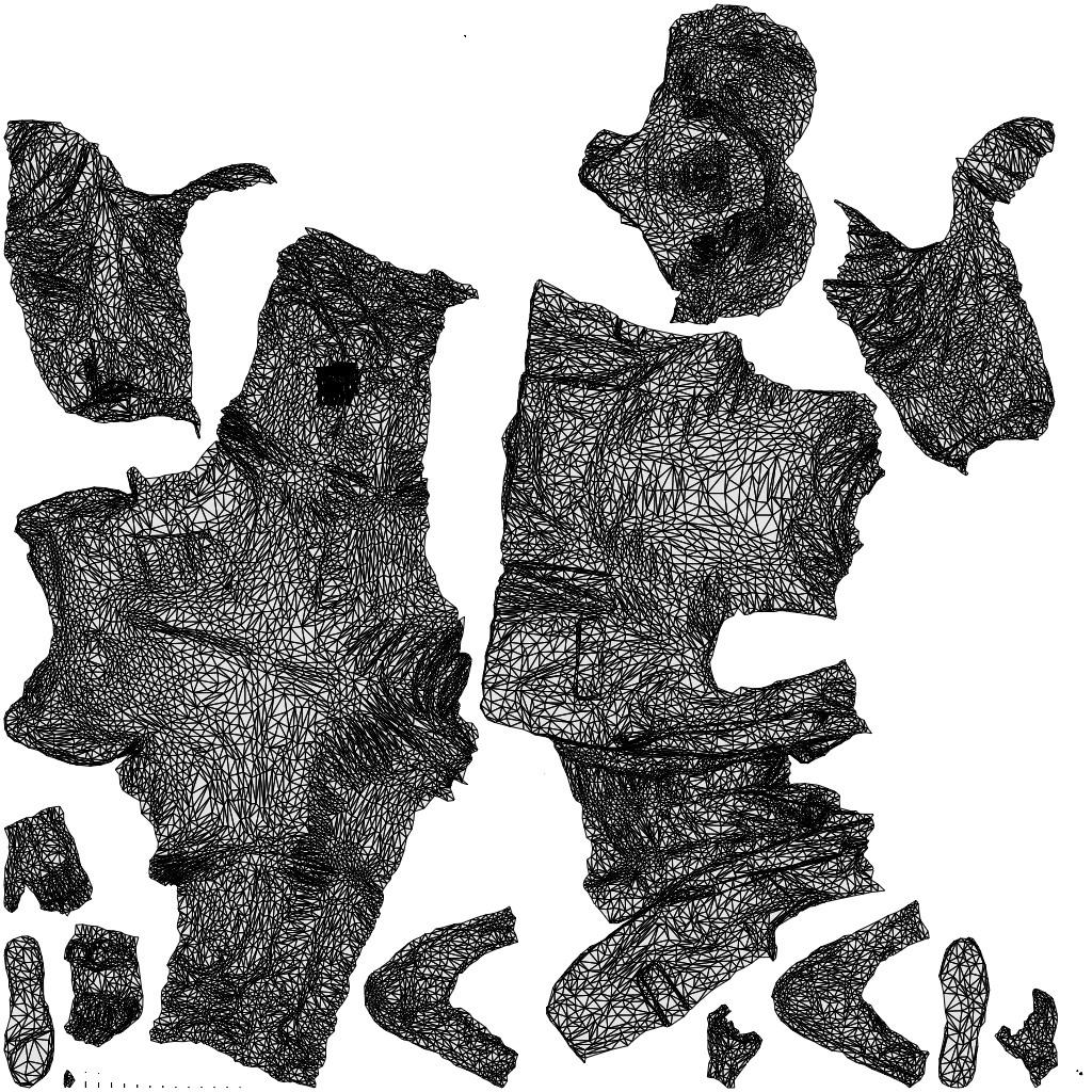 scanned 3D man business cycling, photogrammetry people for Enscape and V-Ray, wireframe top-down view