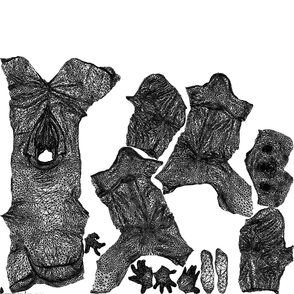 realistic 3D people man business, render-ready for V-Ray and Corona, FBX OBJ, wireframe top-down view