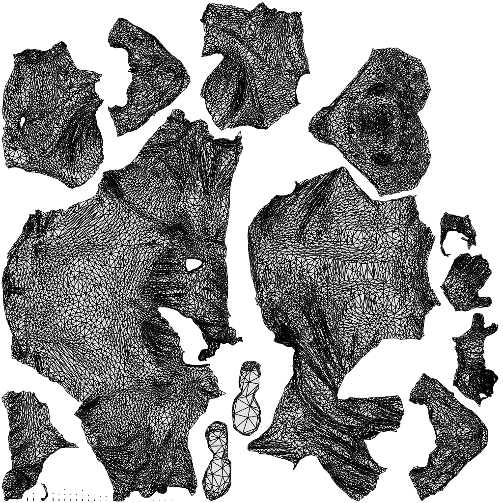 realistic 3D people man casual sitting, render-ready for V-Ray and Corona, FBX OBJ, wireframe top-down view