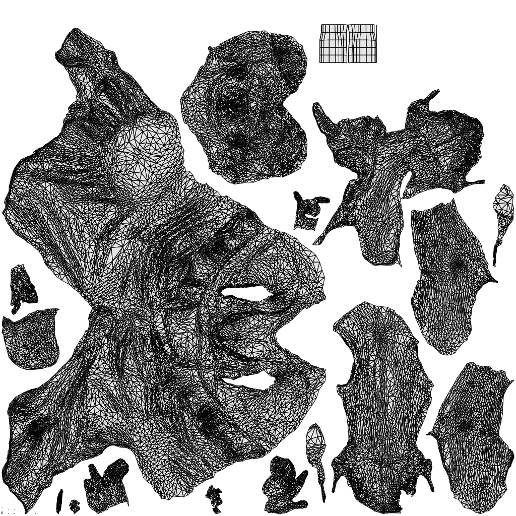 scanned 3D woman formal formalaffairs, photogrammetry people for Enscape and V-Ray, wireframe top-down view