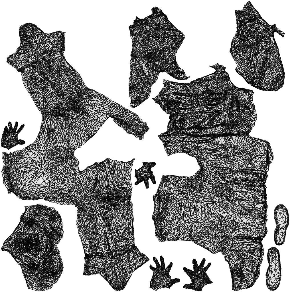 photogrammetry 3D man business, realistic human model archviz FBX, wireframe top-down view