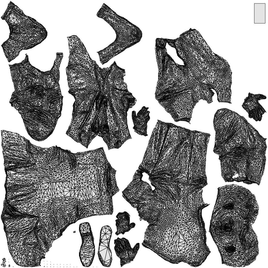 realistic 3D people man business, render-ready for V-Ray and Corona, FBX OBJ, wireframe top-down view