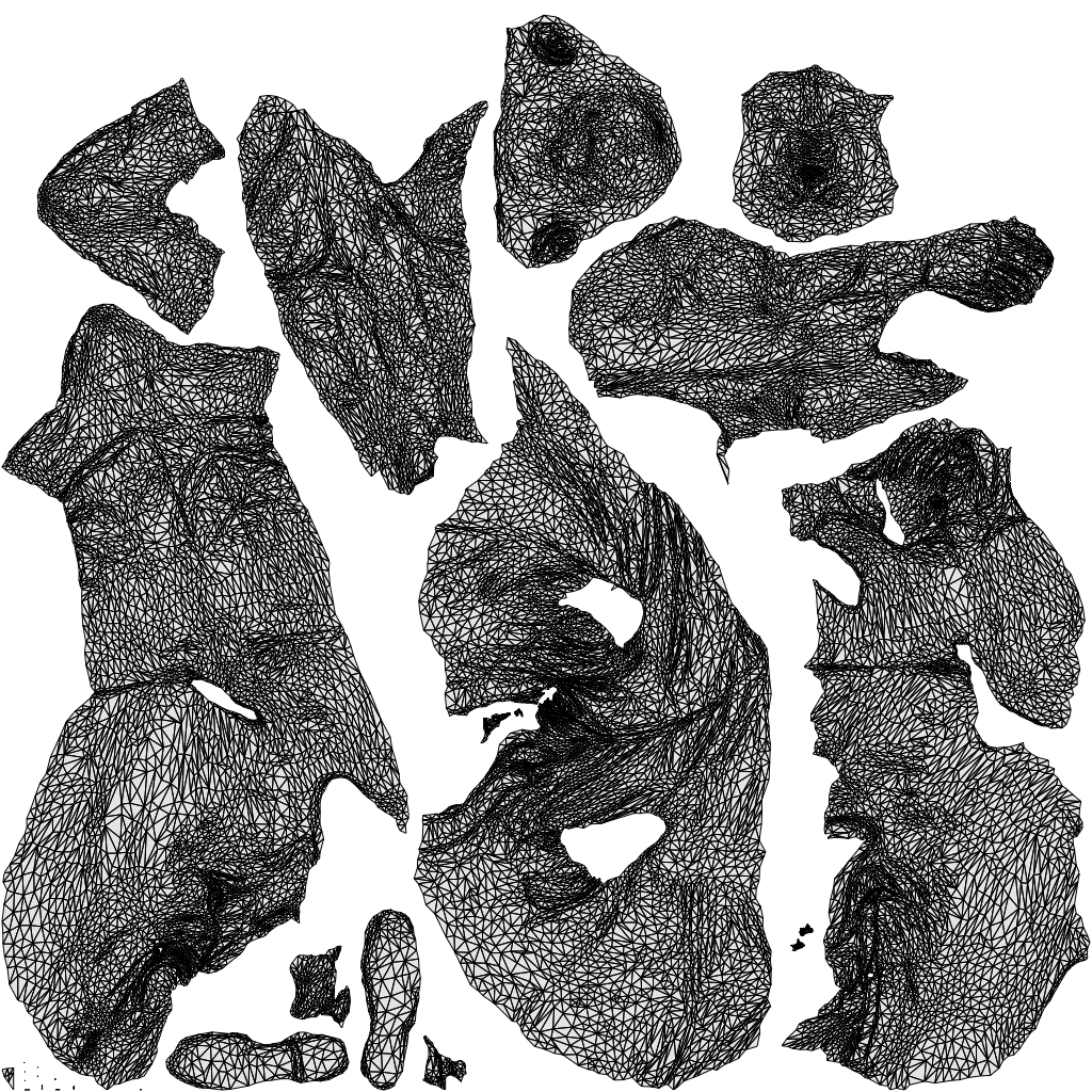 3D human model man casual sitting, photogrammetry scanned person for archviz, wireframe top-down view