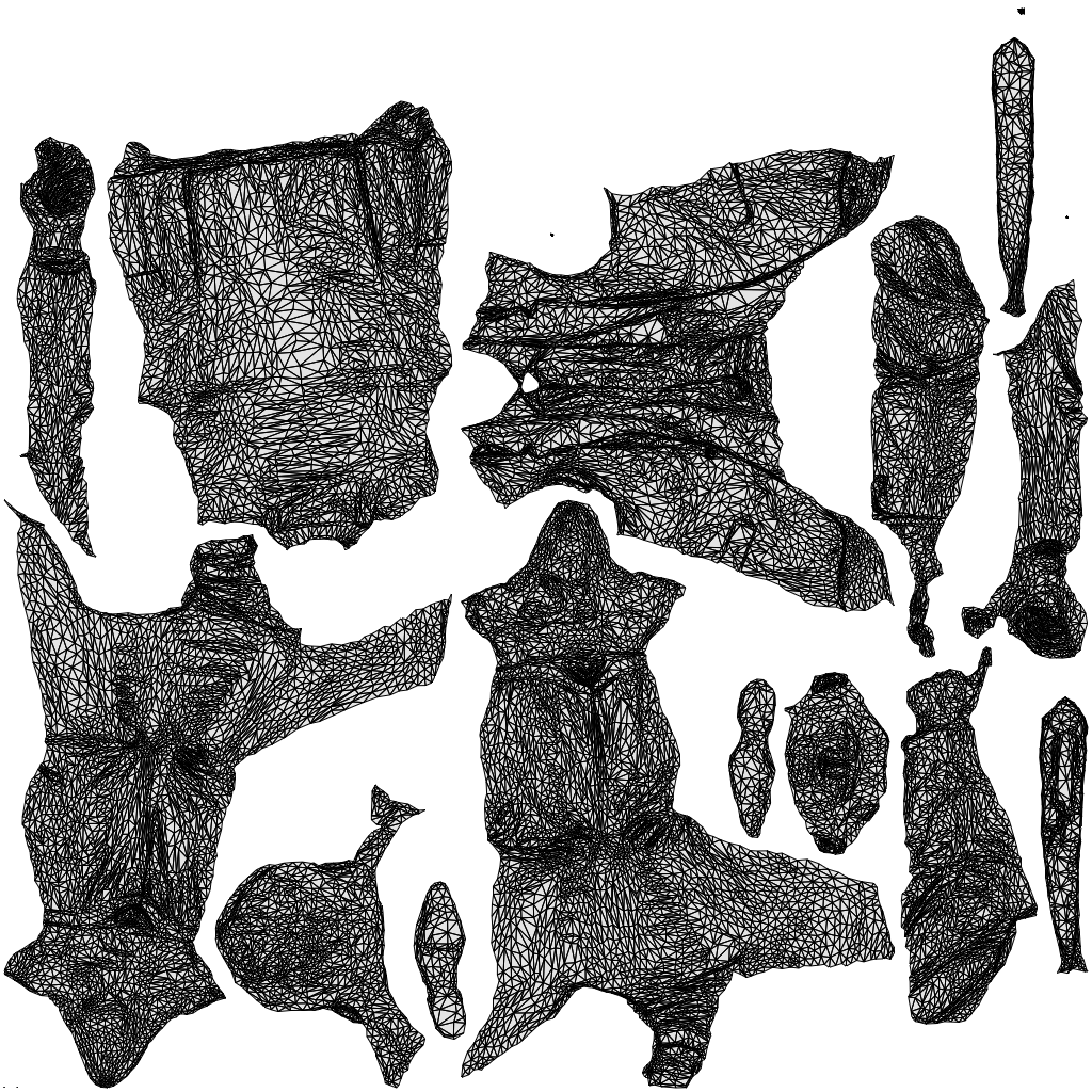 scanned 3D man business cycling, photogrammetry people for Enscape and V-Ray, wireframe top-down view