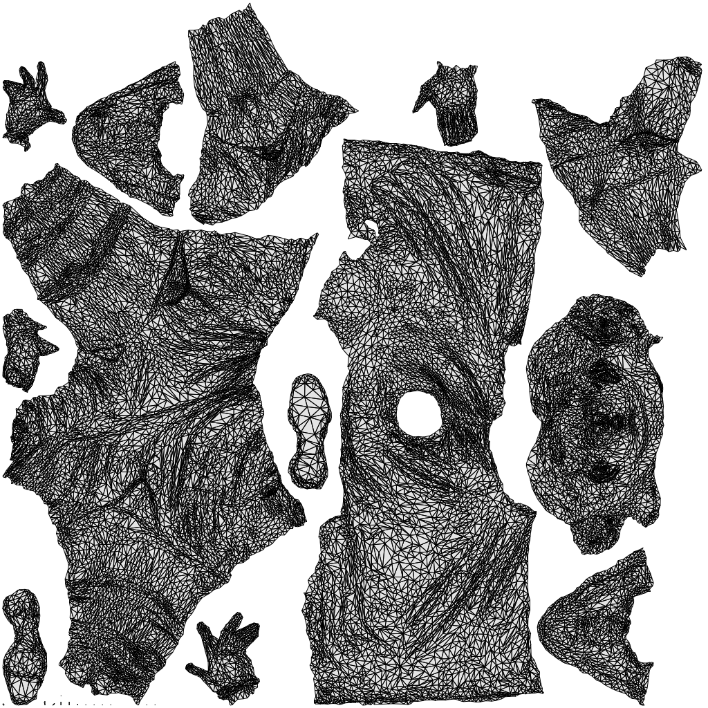 3D human model man sport, photogrammetry scanned person for archviz, wireframe top-down view