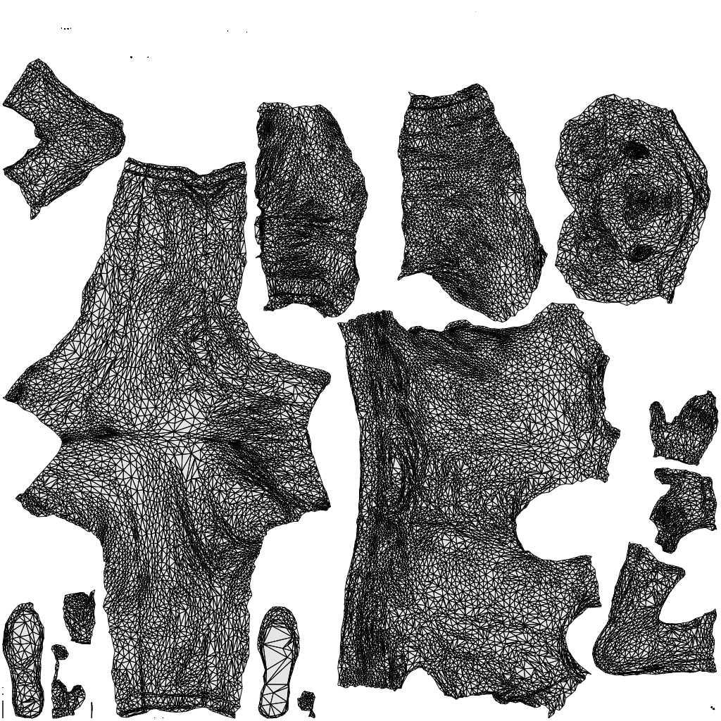 3D people model man casual cycling, scanned human for 3ds Max rendering, wireframe top-down view