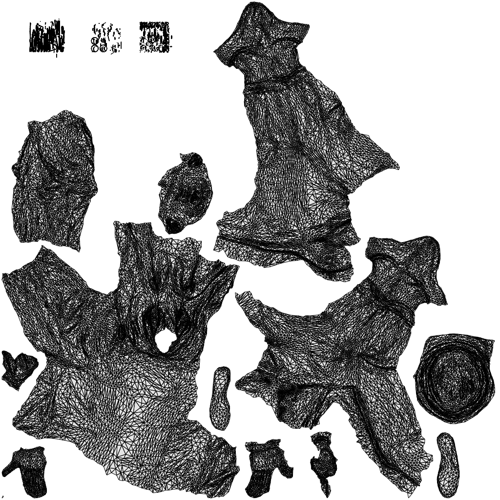 3D scanned man cycling casual, photorealistic archviz people for Enscape and SketchUp, wireframe top-down view