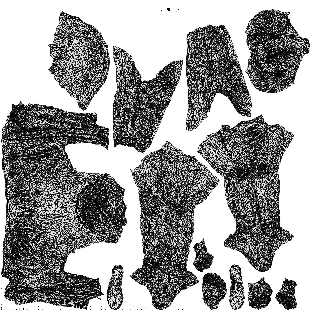 photogrammetry 3D man casual cycling, realistic human model archviz FBX, wireframe top-down view