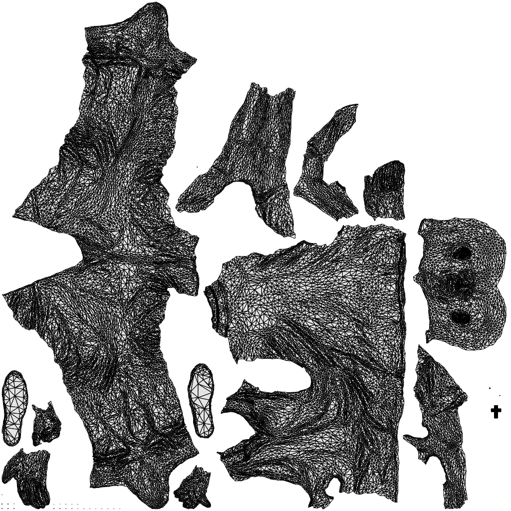 realistic 3D people senior man casual standing, render-ready for V-Ray and Corona, FBX OBJ, square thumbnail