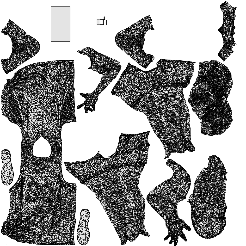 photogrammetry 3D man sport standing, realistic human model archviz FBX, wireframe top-down view