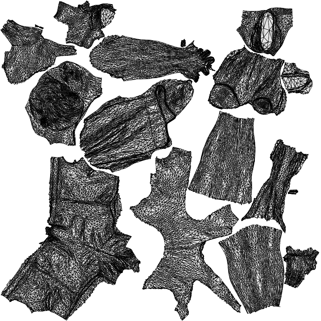 realistic 3D people man sport, render-ready for V-Ray and Corona, FBX OBJ, wireframe top-down view
