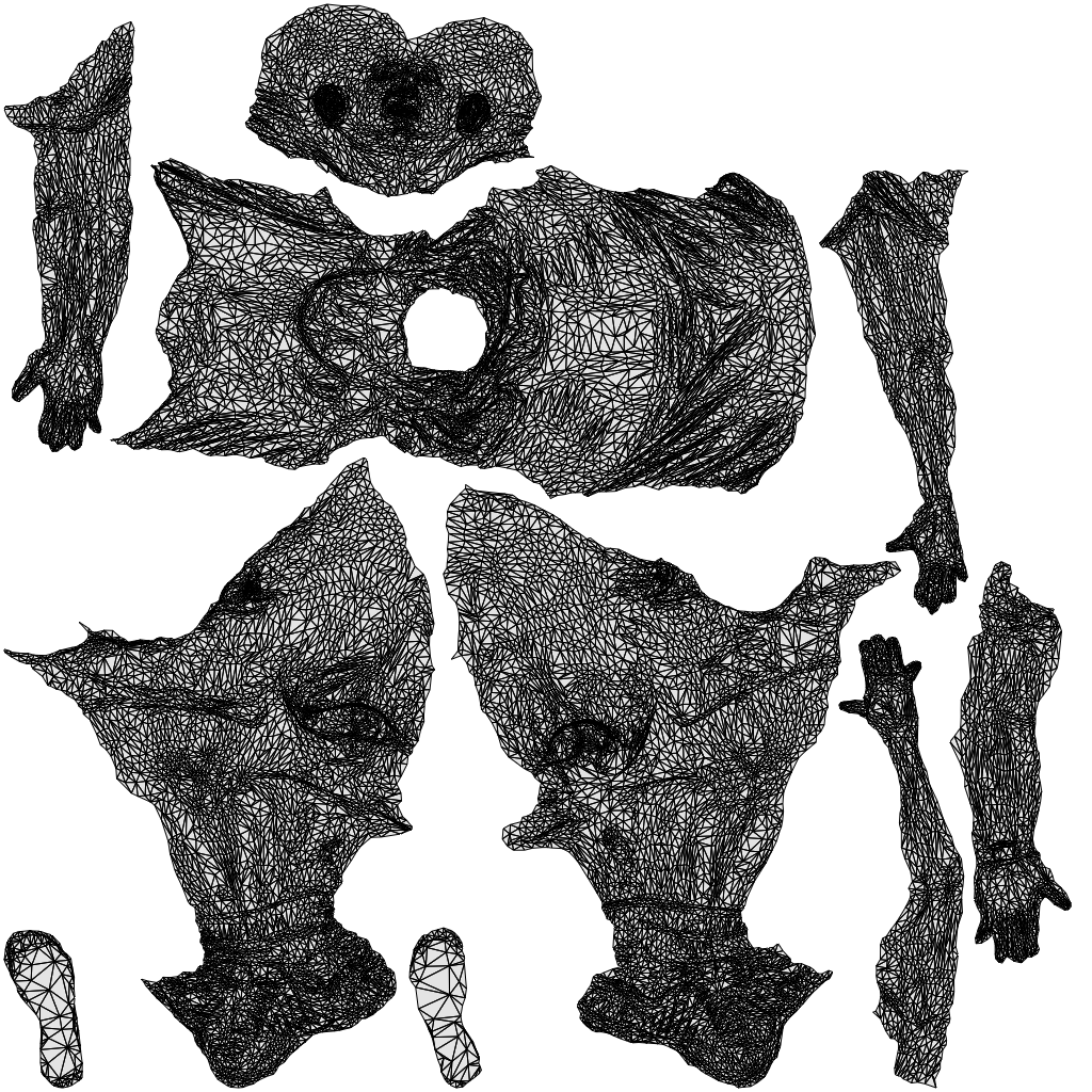 photogrammetry 3D man sport, realistic human model archviz FBX, wireframe top-down view