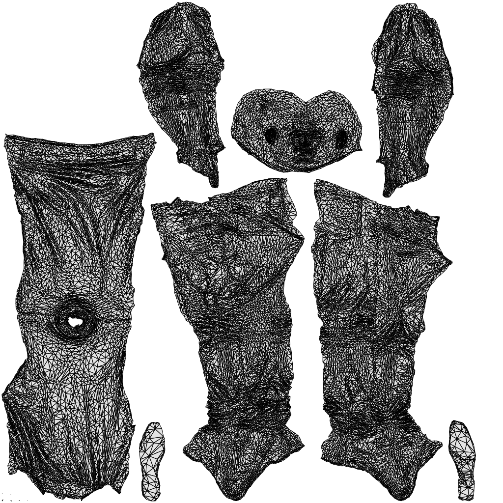 photogrammetry 3D man casual walking, realistic human model archviz FBX, wireframe top-down view