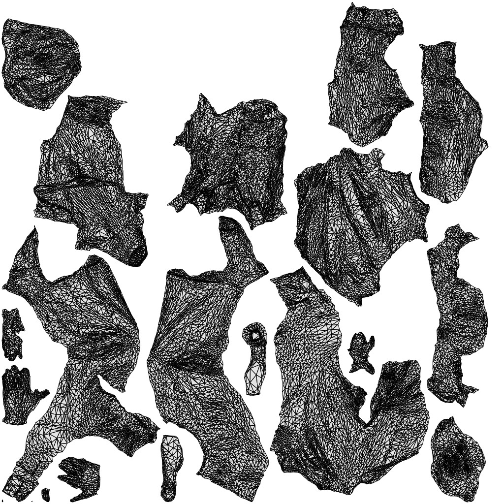 scanned 3D woman casual sitting, photogrammetry people for Enscape and V-Ray, wireframe top-down view