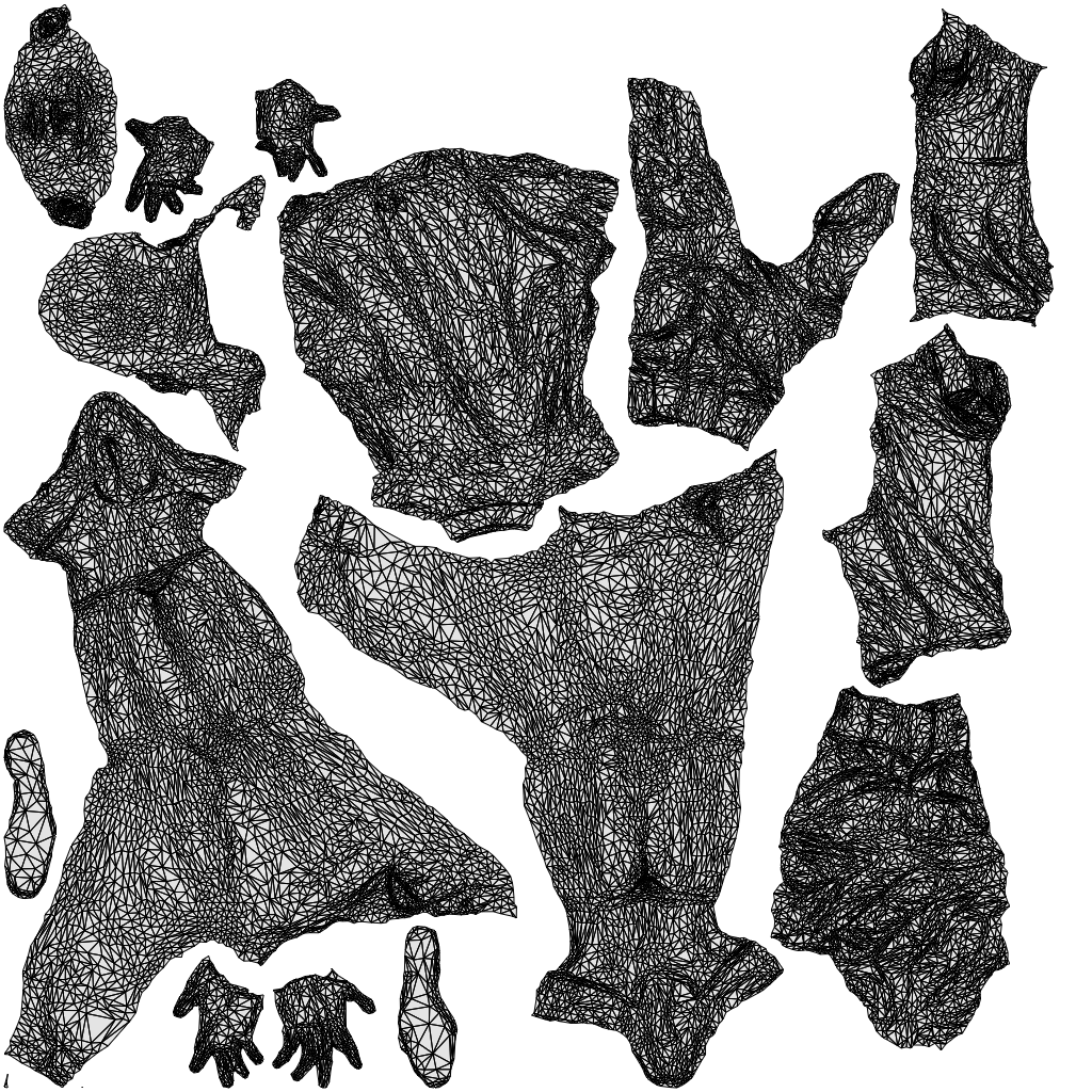 photogrammetry 3D man business, realistic human model archviz FBX, wireframe top-down view