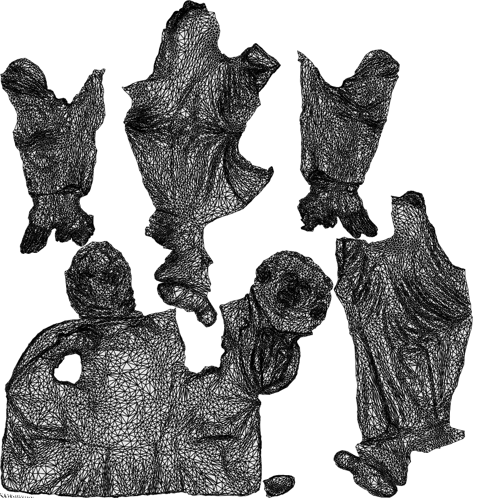 realistic 3D people man business cycling, render-ready for V-Ray and Corona, FBX OBJ, wireframe top-down view