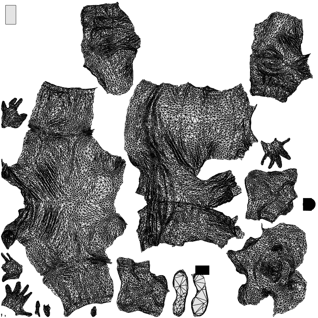 realistic 3D people man casual sitting, render-ready for V-Ray and Corona, FBX OBJ, wireframe top-down view