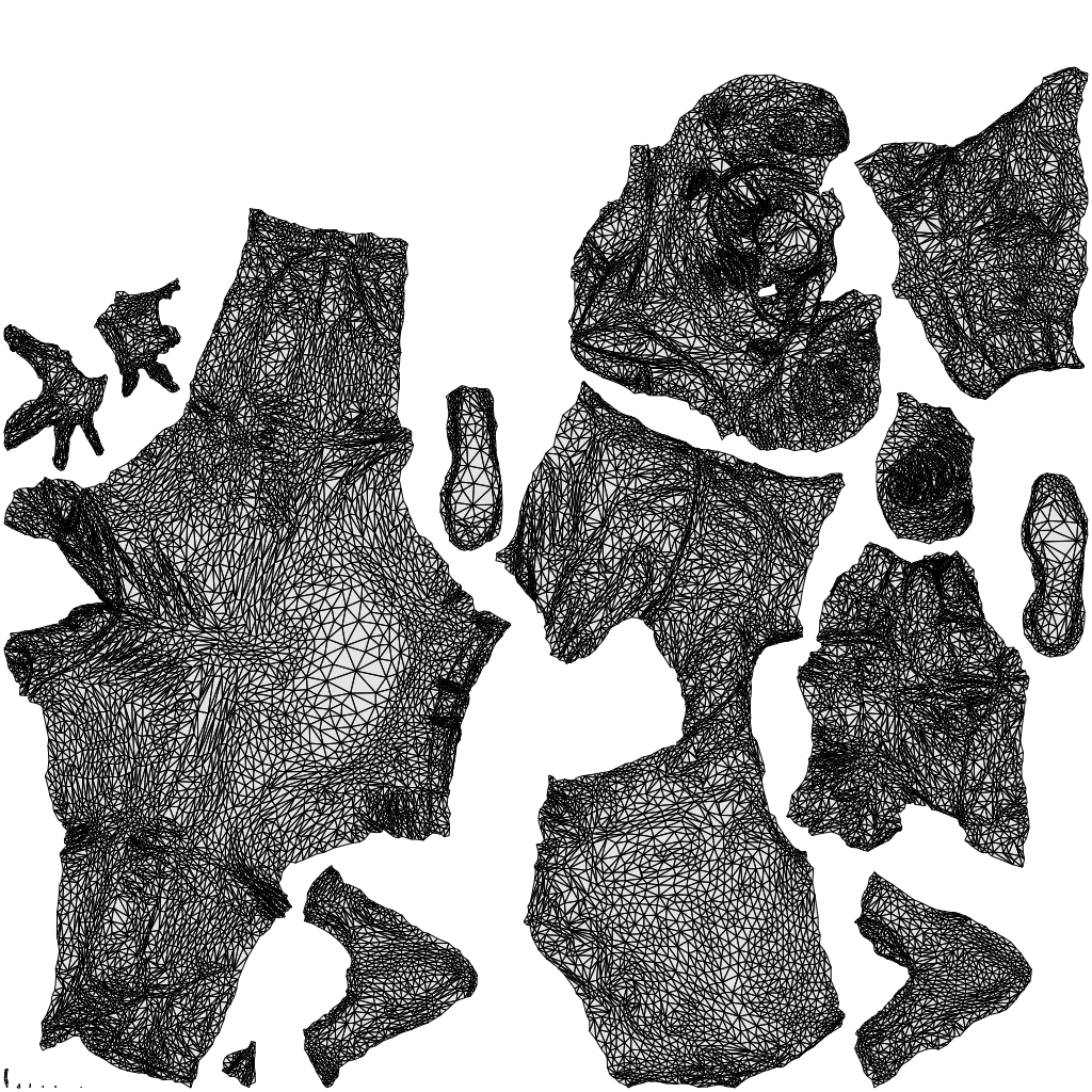 realistic 3D people man business sitting, render-ready for V-Ray and Corona, FBX OBJ, wireframe top-down view
