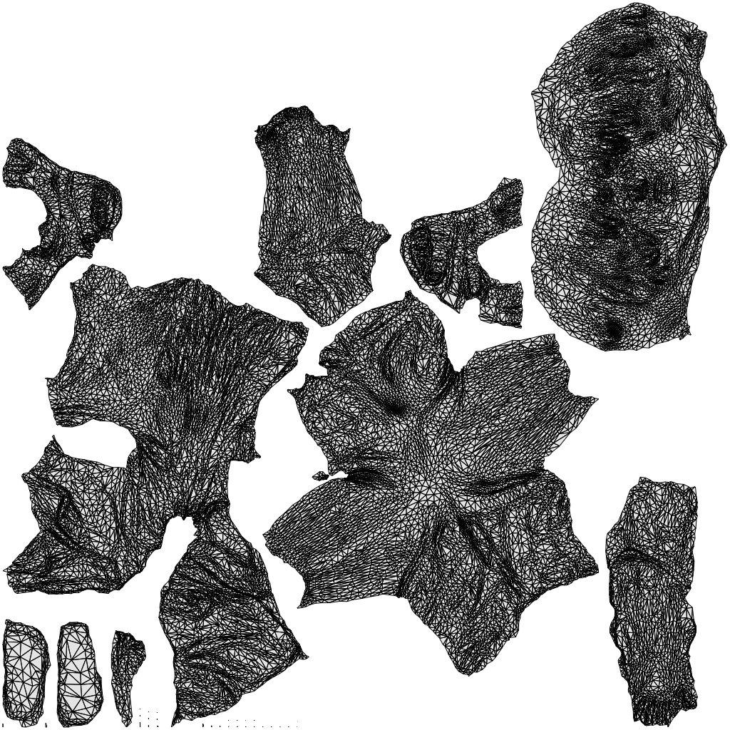 3D human model boy casual kids, photogrammetry scanned person for archviz, wireframe top-down view