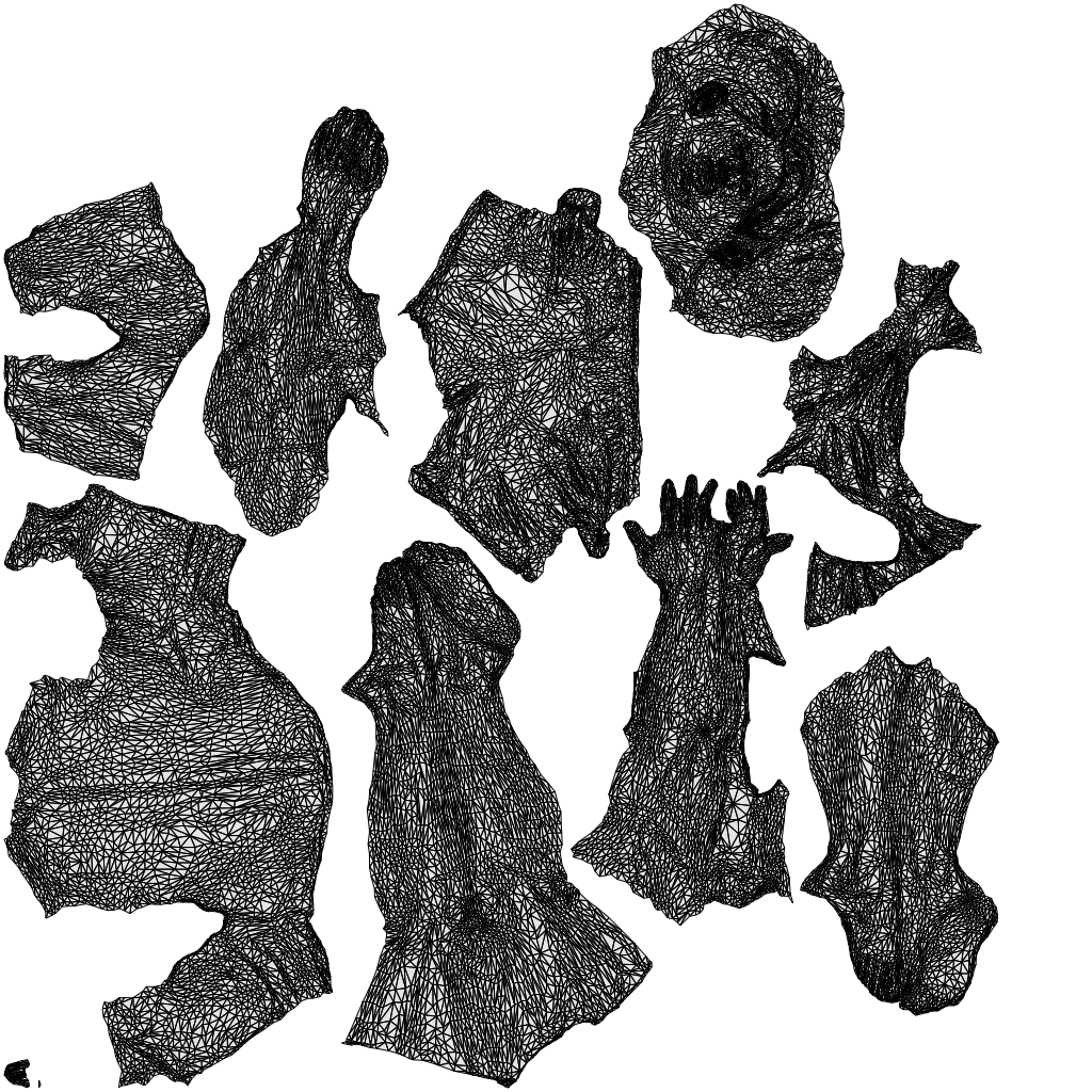 realistic 3D people man pool, render-ready for V-Ray and Corona, FBX OBJ, wireframe top-down view
