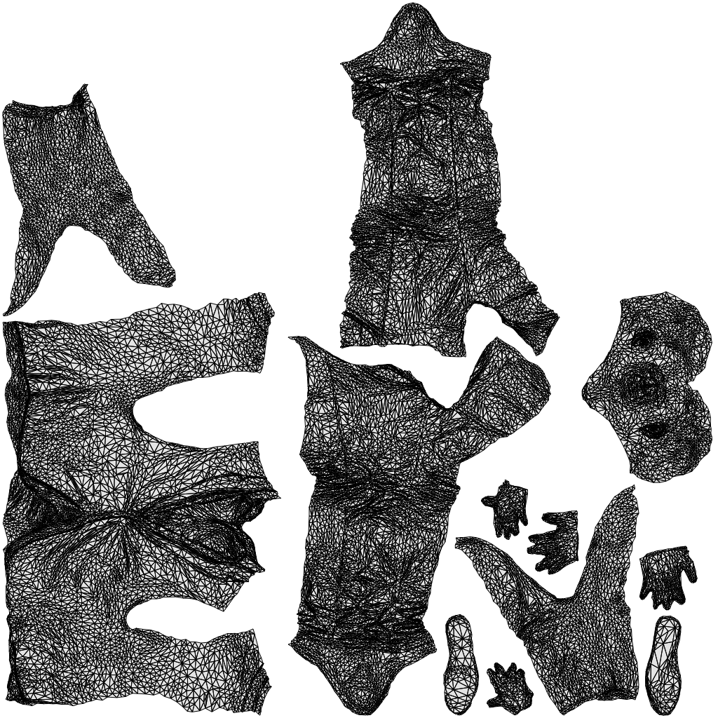 realistic 3D people man business, render-ready for V-Ray and Corona, FBX OBJ, wireframe top-down view