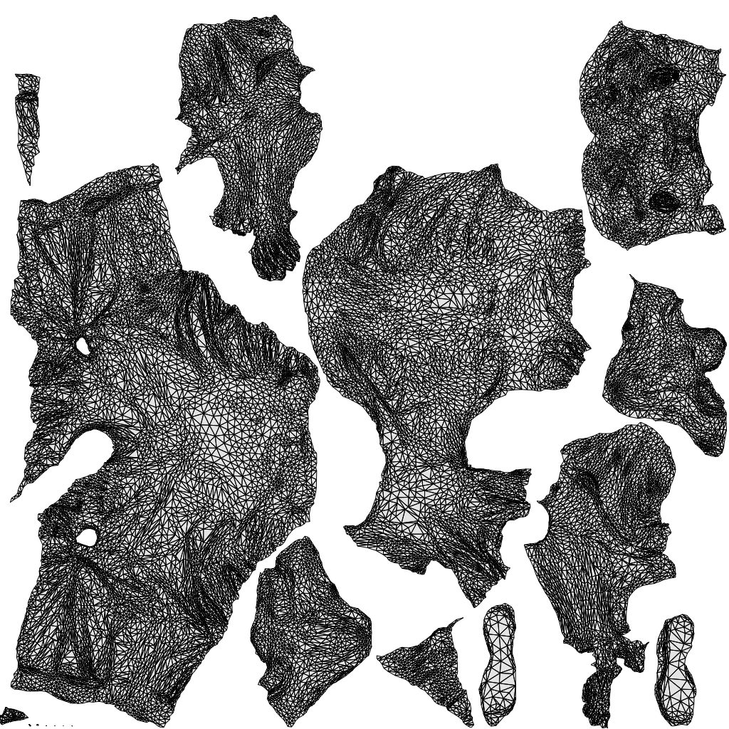 realistic 3D man casual sitting, scanned archviz people for Blender and 3ds Max, wireframe top-down view
