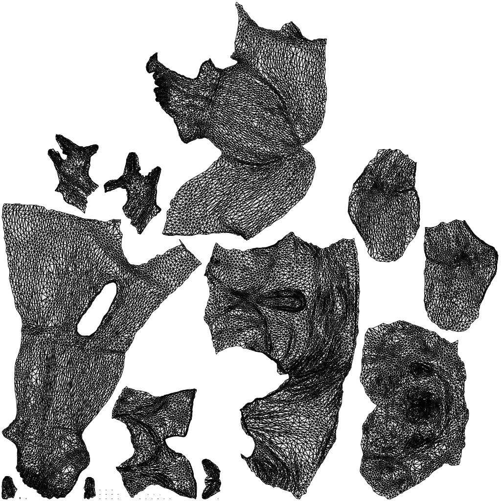 3D scanned woman sport, photorealistic archviz people for Enscape and SketchUp, wireframe top-down view