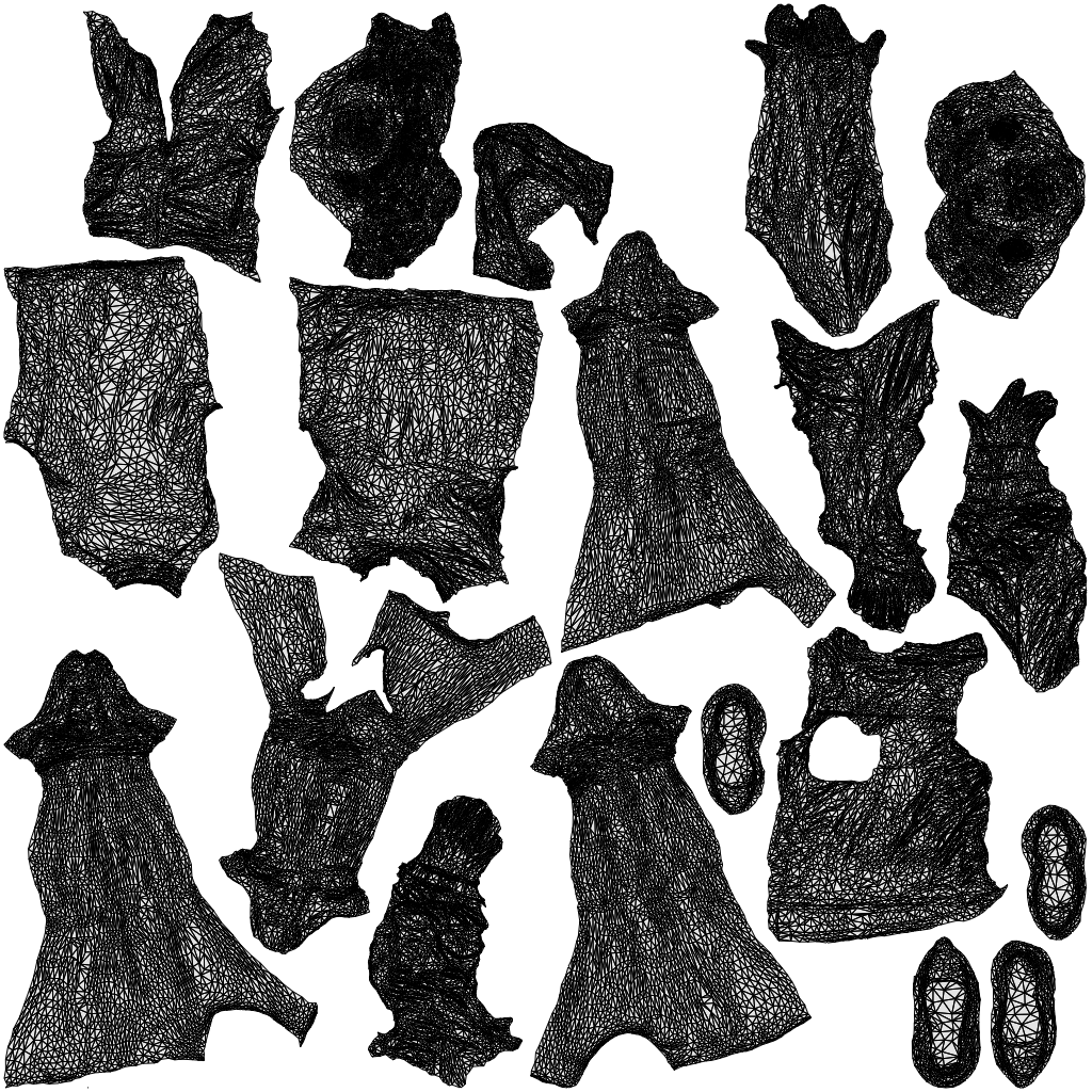 photogrammetry 3D senior woman sport, realistic human model archviz FBX, wireframe top-down view