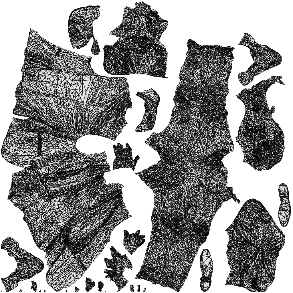 scanned 3D man business standing, photogrammetry people for Enscape and V-Ray, wireframe top-down view