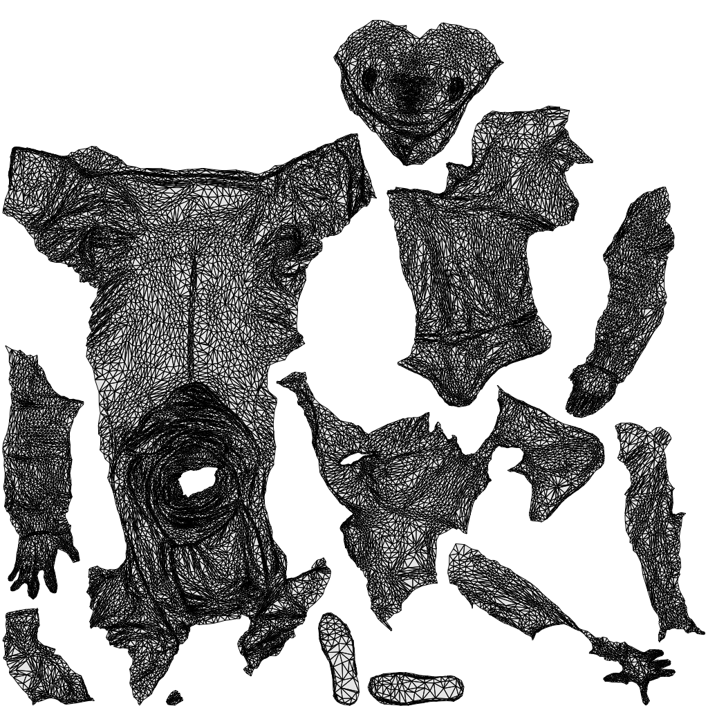 3D people model man casual sitting, scanned human for 3ds Max rendering, wireframe top-down view