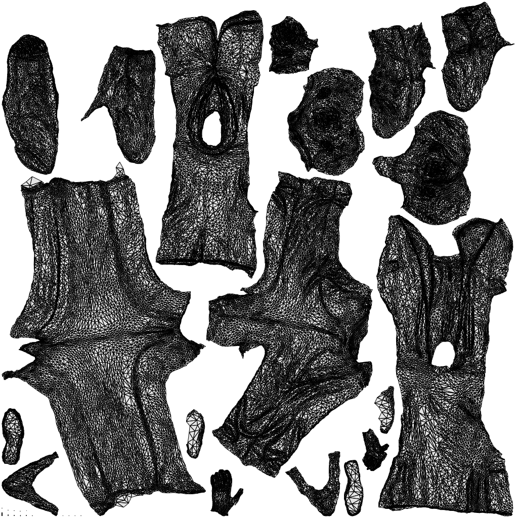 photogrammetry 3D woman business, realistic human model archviz FBX, wireframe top-down view