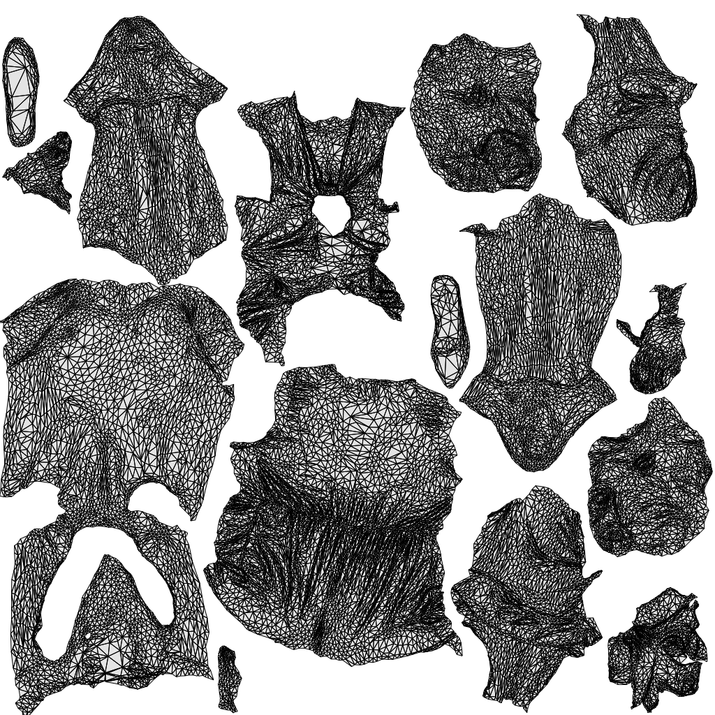 photogrammetry 3D girl casual kids, realistic human model archviz FBX, wireframe top-down view