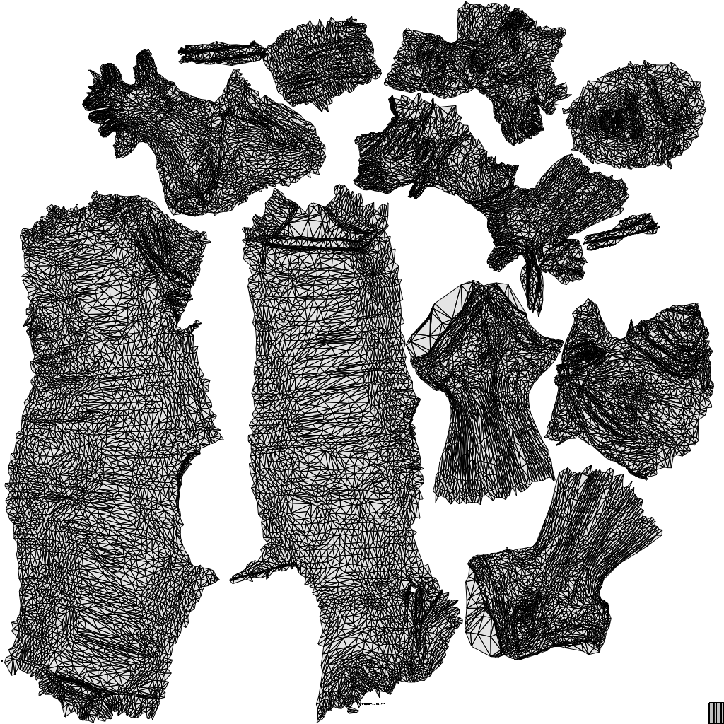 photogrammetry 3D woman casual walking, realistic human model archviz FBX, wireframe top-down view
