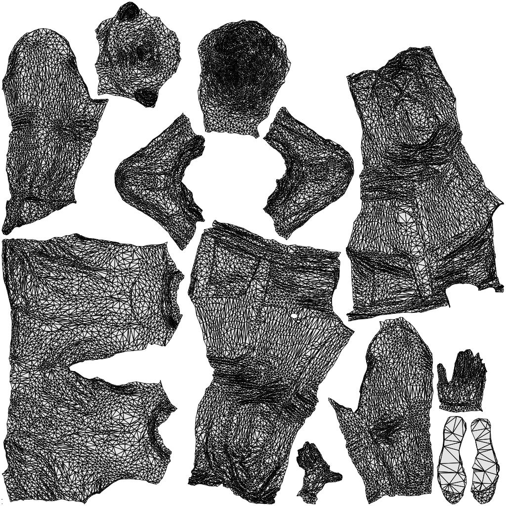 photogrammetry 3D man casual walking, realistic human model archviz FBX, wireframe top-down view