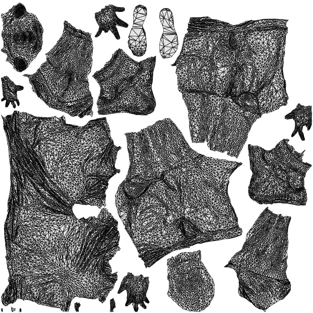 photogrammetry 3D man sport, realistic human model archviz FBX, wireframe top-down view