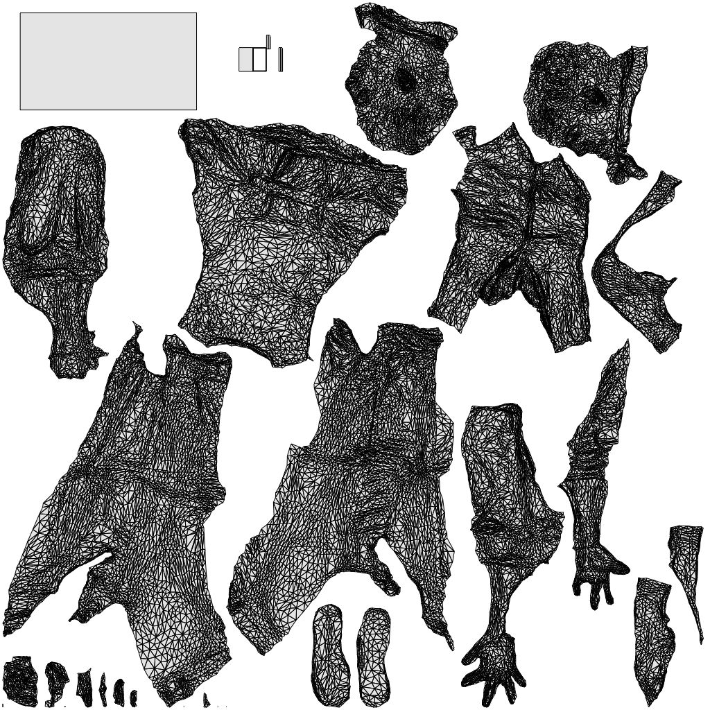 scanned 3D man casual sitting, photogrammetry people for Enscape and V-Ray, wireframe top-down view