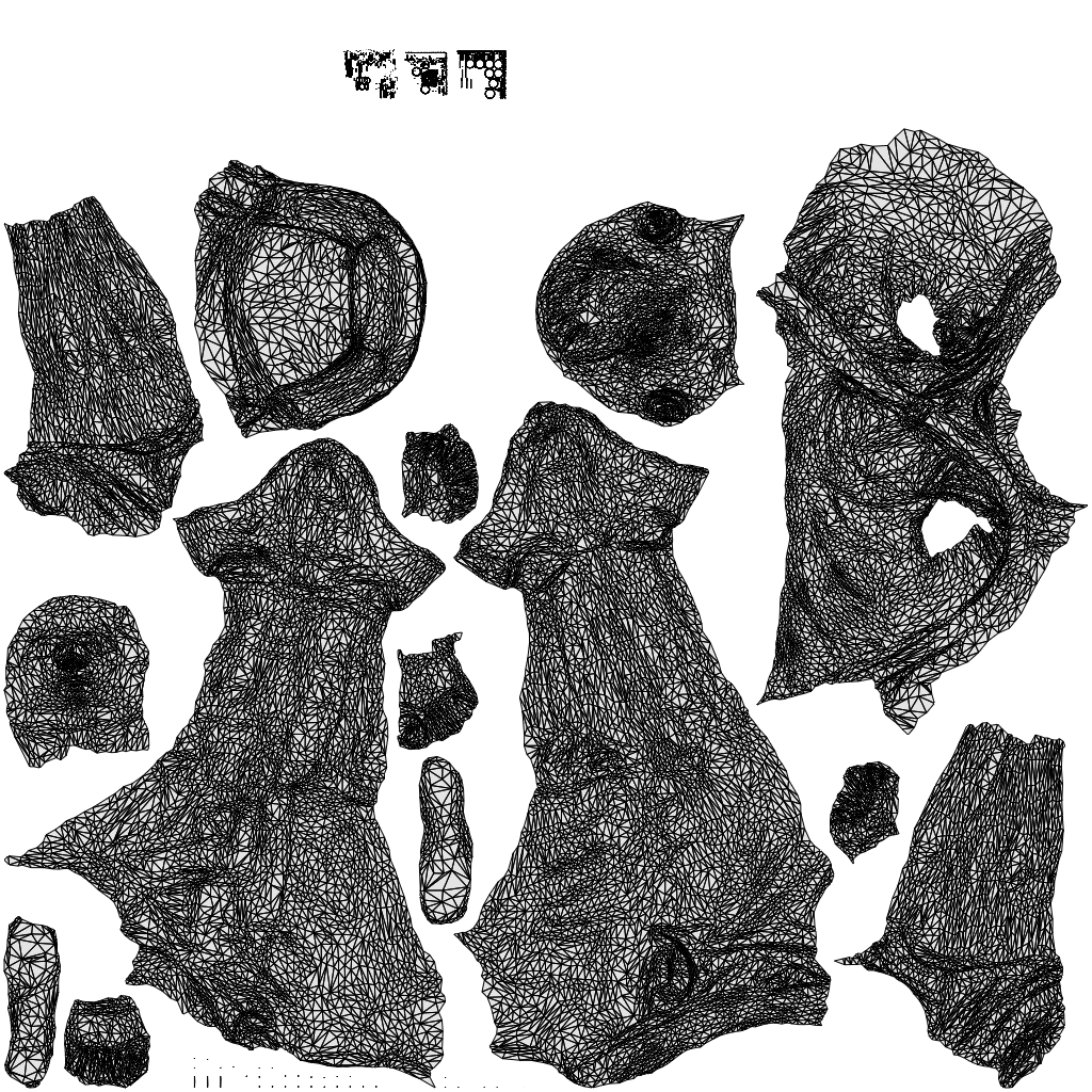 3D people model boy casual cycling, scanned human for 3ds Max rendering, wireframe top-down view