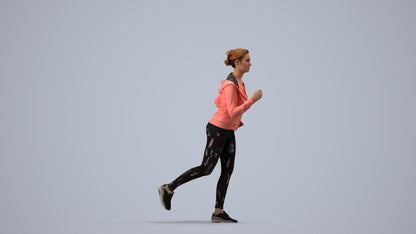 00115_Halle009 - 3D Scanned Woman Sport Summer