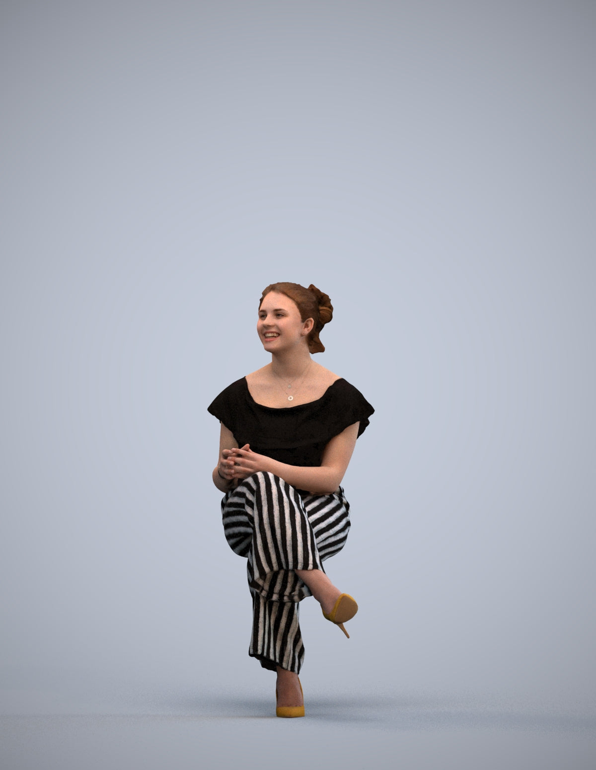 00196_Louise018 - Photorealistic 3D Woman Business Casual