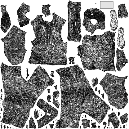 3D people model man casual standing, scanned human for 3ds Max rendering, three-quarter front view render